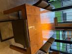 Eiken tafel met 6 stoelen, Huis en Inrichting, Tafels | Eettafels, Ophalen, Eikenhout, 50 tot 100 cm, Vijf personen of meer