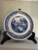 Prachtige vintage keramische decoratieve plaat, Antiek en Kunst, Ophalen