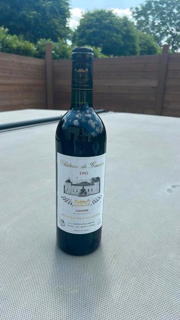 Château de Gaudou 1995 lot de 6 bouteilles Cahors, Enlèvement ou Envoi