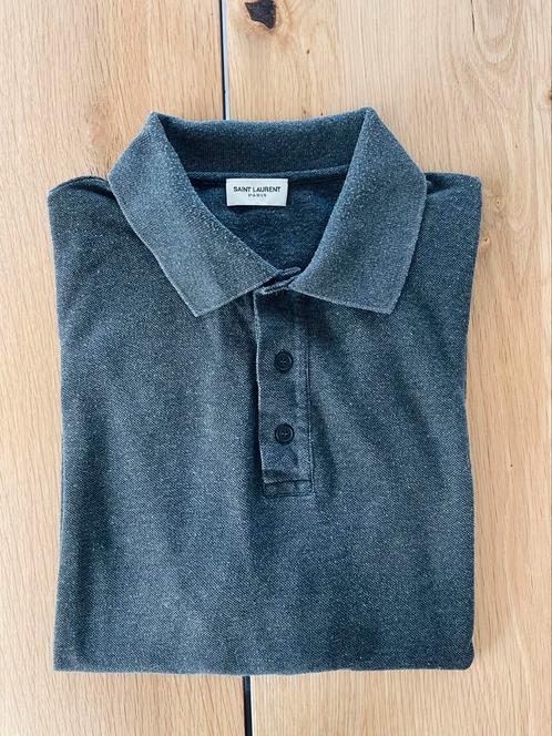 Saint Laurent - polo gris, Kleding | Heren, Polo's, Gedragen, Maat 52/54 (L), Grijs, Ophalen