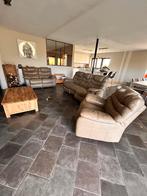 Salon en cuir électrique –, Maison & Meubles, Enlèvement ou Envoi, Comme neuf