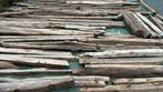 Lot hout afbraak oud dak, waaronder ein, Doe-het-zelf en Bouw, Hout en Planken, Ophalen