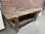 vintage werkbank, Doe-het-zelf en Bouw, Werkbanken, Ophalen, Gebruikt, Minder dan 70 cm