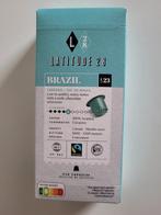 Latitude 28 koffie Brazil caps fairtrade 50 gr (10 capsules), Diversen, Levensmiddelen, Ophalen of Verzenden