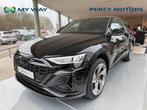 Audi Q8 Sportback e-tron Q8 Sportback e-Tron 106 kWh 55 Quat, Auto's, Automaat, Zwart, Elektrisch, SUV of Terreinwagen