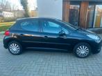 Onderhoudvrij Peugeot 207 1.4 Euro 4 Benzine Zwart, Auto's, Voorwielaandrijving, Stof, USB, Zwart