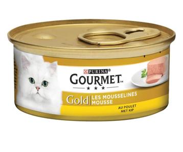 NIEUW: Golden Gourmet Gold Kip kattenvoer 300 stuks, Dieren en Toebehoren, Ophalen, Kat