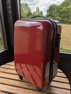 Trolley (rode kleur), Ophalen, Gebruikt, Hard kunststof, Slot