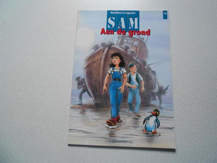 Sam 10 Aan de grond 2008 1 ste druk., Boeken, Stripverhalen, Nieuw, Eén stripboek, Ophalen of Verzenden