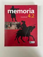 Memoria 4.2 handboek 4e jaar, Ophalen, Zo goed als nieuw