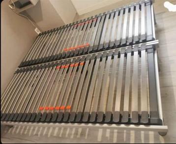 Superbe lit BEKA Matic s/pieds démontable 140cm/200cm neuf, Enlèvement, Comme neuf