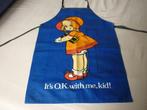 Keukenschort Hostess Aprons, Enlèvement ou Envoi, Utilisé, Bleu, Tablier