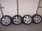 Audi 16'' velgen + winterbanden, Auto-onderdelen, 205 mm, Velg(en), 16 inch, Gebruikt