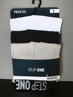 Boxers pour hommes, Kleding | Heren, Ondergoed, Ophalen of Verzenden, Wit, Step one, Boxer
