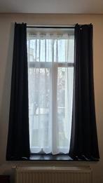 Lot de 2 Rideaux (140x240cm) + Voilage (140x225cm) + Tringle, Enlèvement ou Envoi, Comme neuf, 100 à 150 cm, 200 cm ou plus