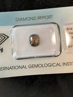 Coussin en diamant naturel taille rose 1,12 ct (62), Enlèvement ou Envoi, Neuf