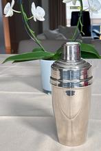 Verzilverde Art Deco cocktailshaker / 3 delen / Vintage 1970, Enlèvement ou Envoi, Argent