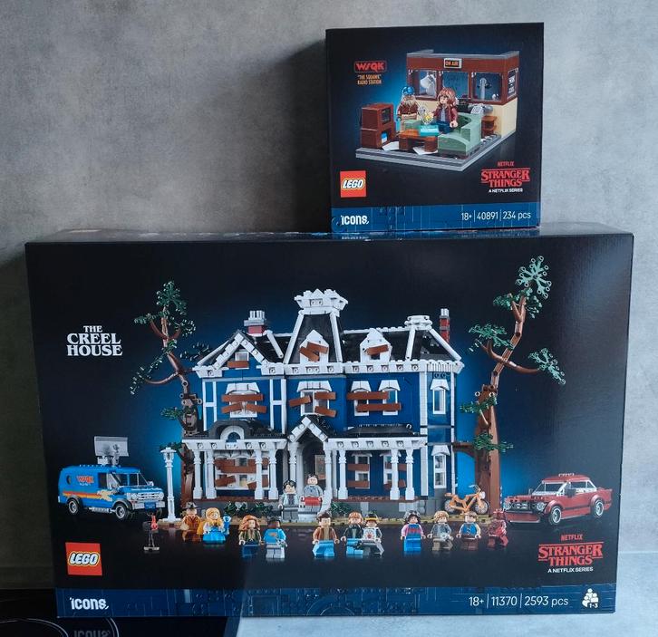 lego stranger things 11370, 40891 en 40779, Kinderen en Baby's, Speelgoed | Duplo en Lego, Nieuw, Lego, Complete set, Ophalen of Verzenden