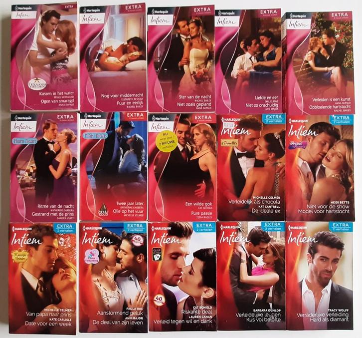 Pockets Harlequin Intiem Extra, Boeken, Romans, Gelezen, Ophalen of Verzenden