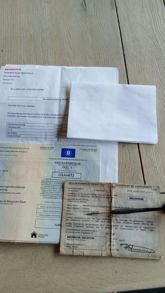 Honda Camino. Roze DX met alle papieren, Fietsen en Brommers, Ophalen, Honda, ., .