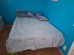 Bed met matras, Huis en Inrichting, Ophalen, Gebruikt, 140 cm, Twijfelaar