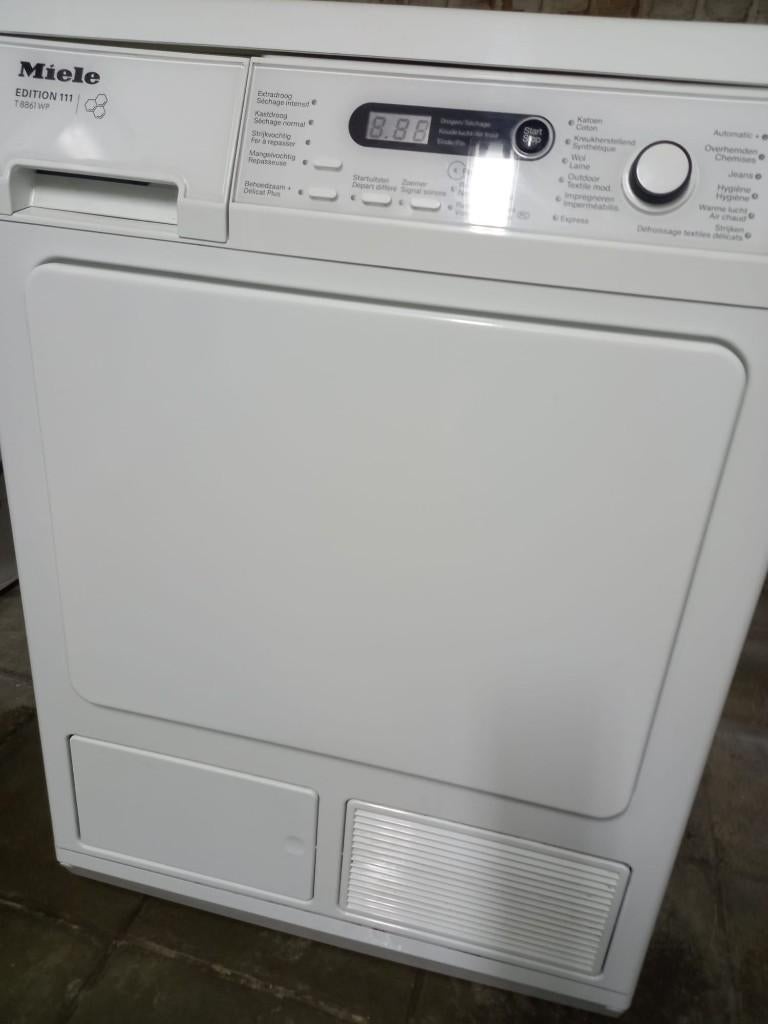 Sèche linge Miele 8kg pompe à chaleur A ++, Electroménager, Enlèvement, Comme neuf, Chargeur frontal