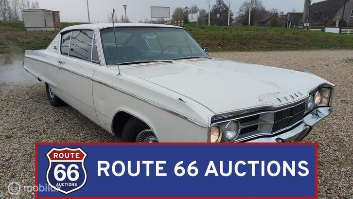 Dodge Polara Coupe | 1967 | Route 66 Auctions, Autos, Oldtimers & Ancêtres, Entreprise, Dodge, Essence, Autre carrosserie, Boîte manuelle