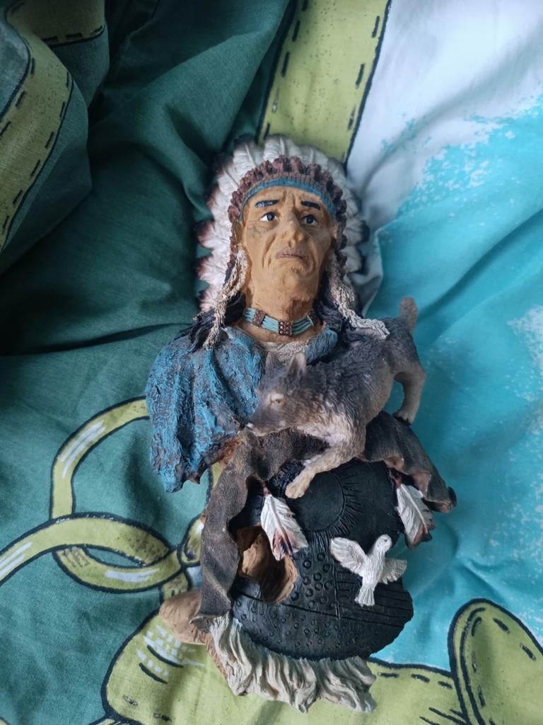 standbeelden Indianen, Diversen, Kerst, Ophalen, Zo goed als nieuw