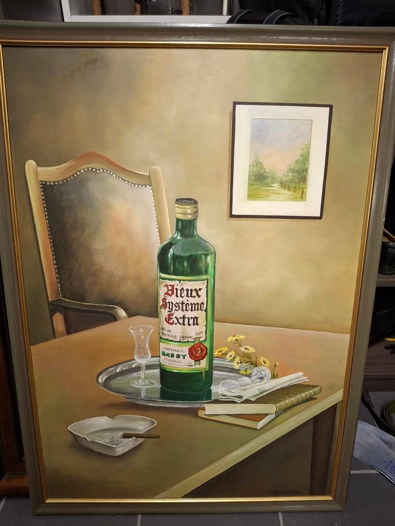 L. Raymaekers groot schilderij jenever, Ophalen