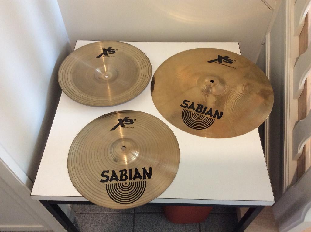 Cymbales Sabian Xs20, Enlèvement, Comme neuf, Autres marques