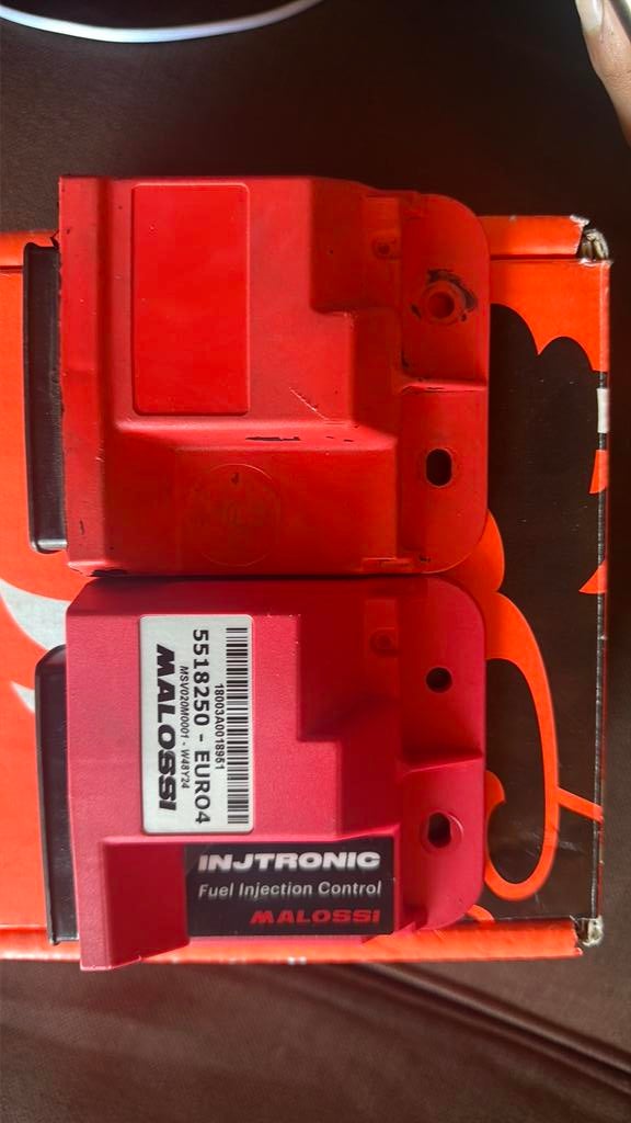 Malossi ecu, Ophalen, Zo goed als nieuw