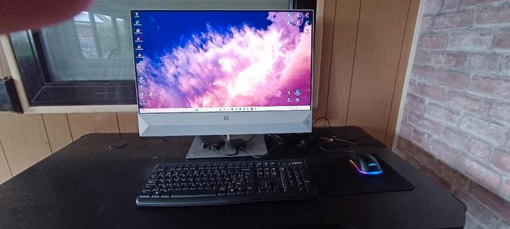 Pc HP All in One 27 pouces, Informatique & Logiciels, Ordinateurs de bureau, Utilisé, SSD, 16 GB, Avec moniteur, Enlèvement