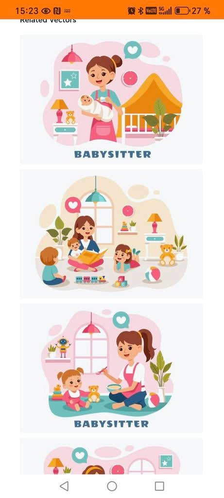 Babysitting, Offres d'emploi