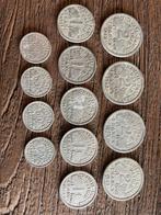 Lot Franse Vichy munten WOII – 1F, 2F & 50c (1941–1943), Ophalen of Verzenden, Frankrijk, Setje