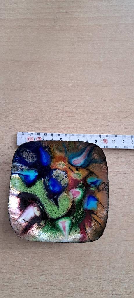 Coupelle en cuivre émaillée, Enlèvement ou Envoi, Cuivre ou Bronze