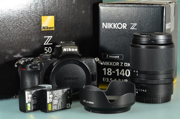 Nikon Z50 + lens 18-140mm, Audio, Tv en Foto, Fotocamera's Digitaal, Zo goed als nieuw, Nikon, Ophalen of Verzenden