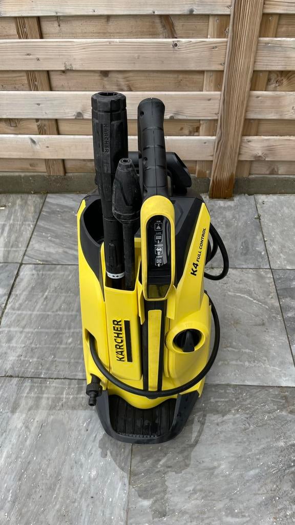 Karcher K4 Full Control - onvoldoende druk, Jardin & Terrasse, Nettoyeurs haute pression, Enlèvement, Utilisé, Électrique, Avec pression d'eau réglable