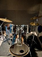 Pearl export 2 floortoms + sabian, Muziek en Instrumenten, Ophalen, Zo goed als nieuw, Pearl