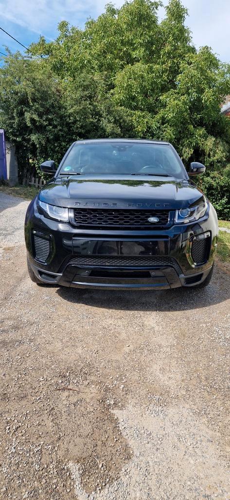 Range Rover Evoque Cabriolet volledig zwart, Auto's, Land Rover, Particulier, 4x4, ABS, Achteruitrijcamera, Airbags, Airconditioning
