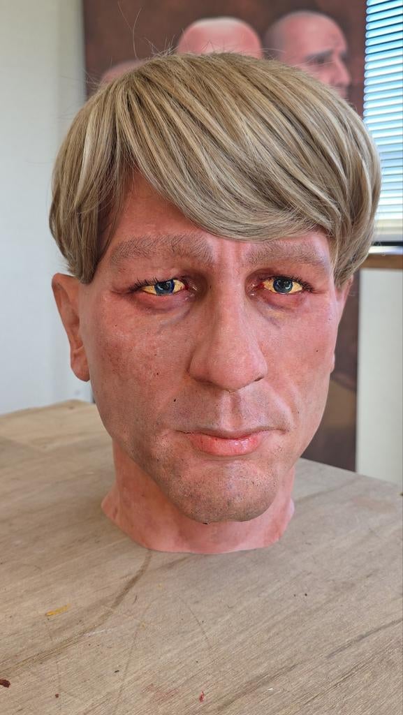 Tête de mannequin peinte à la main pour casque, chapeau ou b, Enlèvement ou Envoi