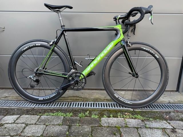 Cannondale SuperSix Hi-Mod racefiets maat 56  3 x wielen, Gebruikt, Overige maten, Meer dan 20 versnellingen, 53 tot 57 cm