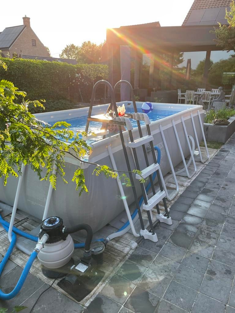 Zwembad, Tuin en Terras, Zwembaden, Ophalen, Gebruikt, 200 tot 300 cm, 80 tot 120 cm