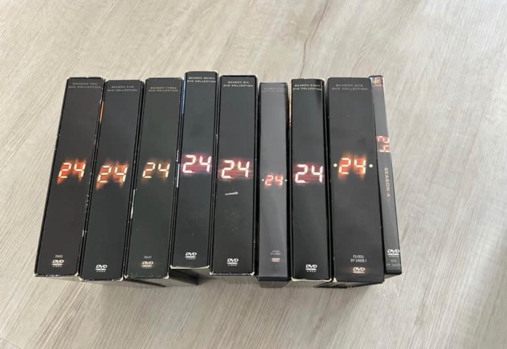 DVD box 24, CD & DVD, DVD | TV & Séries télévisées, Action et Aventure, Coffret, Enlèvement, Utilisé