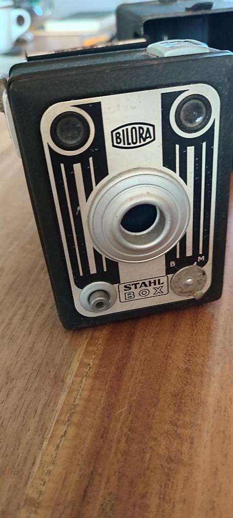 oud fototoestel Bilora Stahl Box., Enlèvement ou Envoi, Appareils photo