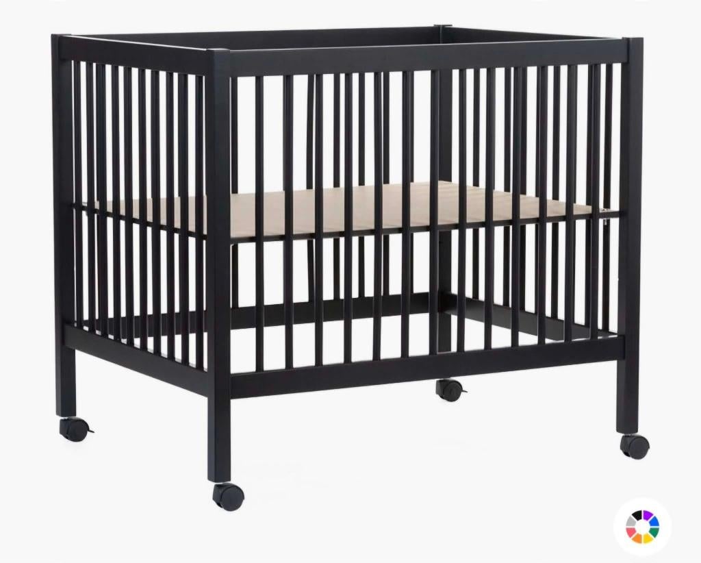 park Childhome antraciet grijs  95x75cm, Kinderen en Baby's, Babyparken, Zo goed als nieuw, Vierkant, In hoogte verstelbaar, Wieltjes