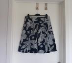 Donkerblauwe rok witte bloemen Emoi by Emonite Mt 44, Enlèvement ou Envoi, Taille 42/44 (L)