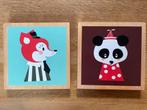 Cadres renard et panda Ferm living, Ophalen, Gebruikt