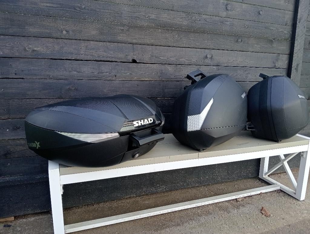 Koffersets shad SH58x en SH 36, Motoren, Accessoires | Koffers en Tassen, Ophalen, Zo goed als nieuw