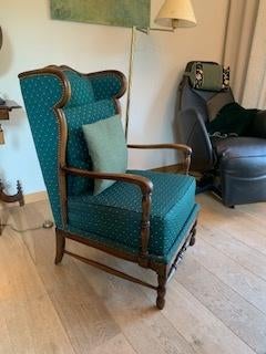 fauteuil bergère, Ophalen, Stof