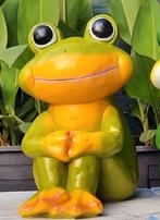Grappige XXL zittende grote Kikker 50cm ,voor inn&out,,, Tuin en Terras, Tuinbeelden, Ophalen, Nieuw, Kunststof, Dierenbeeld